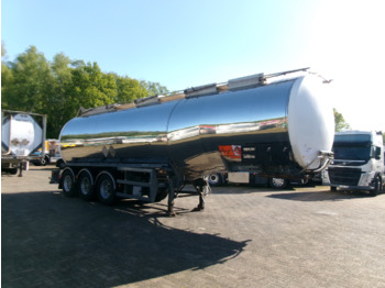 Tanktrailer för transportering kemikalier Crane Fruehauf Chemical tank inox 37.5 m3 / 1 comp + pump: bild 2