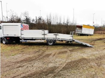 Biltransportbil semitrailer EGYEDI VF BE Nehézgépszállító trailer: bild 1