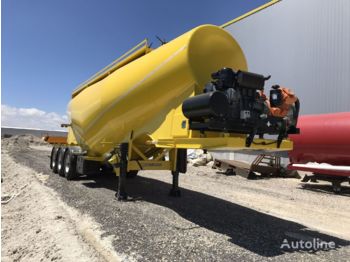 Ny Tanktrailer för transportering cement EMIRSAN Customized Cement Tanker Direct from Factory: bild 1