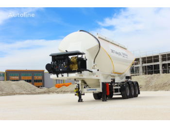 Ny Tanktrailer för transportering cement EMIRSAN W Type Cement Tanker Trailer from Factory: bild 1