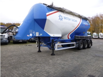 Tanktrailer för transportering mjöl Feldbinder Bulk tank alu 43 m3 / 1 comp: bild 1