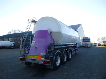Tanktrailer för transportering mjöl Feldbinder Powder tank alu 36 m3 / 1 comp + compressor: bild 4