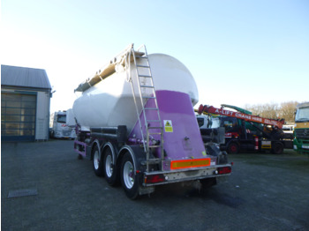 Tanktrailer för transportering mjöl Feldbinder Powder tank alu 36 m3 / 1 comp + compressor: bild 3