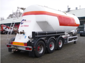 Bulktrailer för transportering mjöl Feldbinder Powder tank alu 38 m3 / 1 comp: bild 4