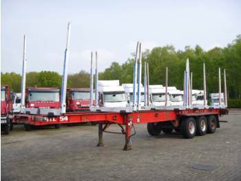 Dennison 3-axle wood trailer 13.6 m - Flaktrailer