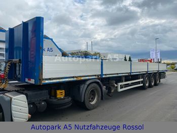 Flaktrailer Doll P3S-0 Auflieger Plattform BPW-Achsen