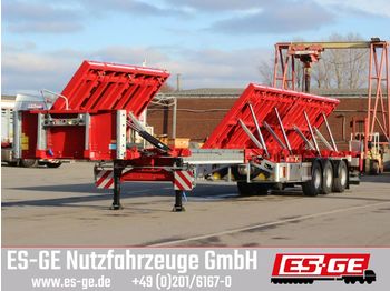 Flaktrailer Faymonville 3-Achs-Schräglader - 1 Nachlauflenkachse - tele