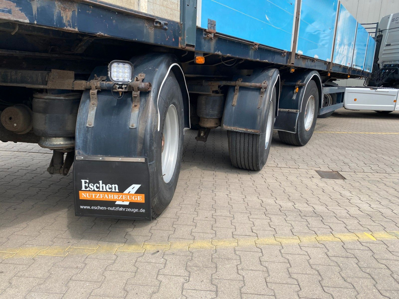 Flaktrailer KWB/Bree Rollkranauflieger | 2+3.Achse gelenkt