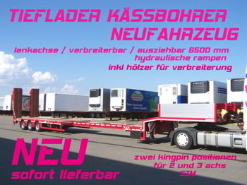 Kässbohrer LB3E / verbreiterbar /lenkachse / 6,5 m AZB NEU - Flaktrailer