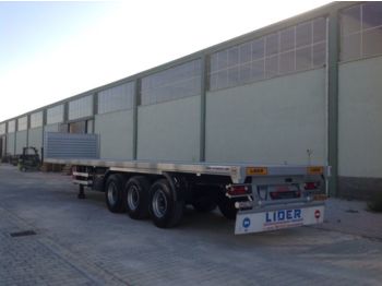 LIDER 2017 YEAR NEW MODELS containeer flatbes semi TRAILER FOR SALE (M - Flaktrailer