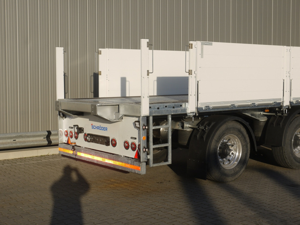 Flaktrailer Schröder S 11/24 P2-12,8 Rollkranauflieger