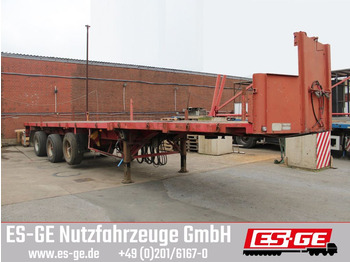 Tang 3-Achs-Sattelauflieger - teleskopierbar  - Flaktrailer