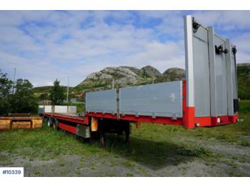  Tyllis Jumbo trailer with driving ramps - Flaktrailer