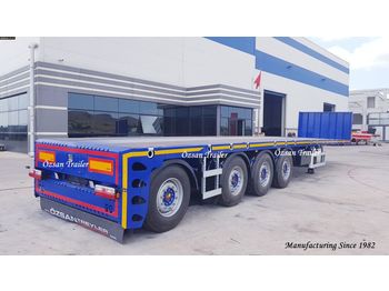 VEGA TRAILER 4 AXLE PLATFORM EXTEDABLE SEMI-TRALER - Flaktrailer