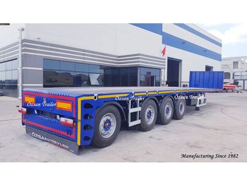 Flaktrailer VEGA TRAILER 4 AXLE PLATFORM EXTEDABLE SEMI-TRALER