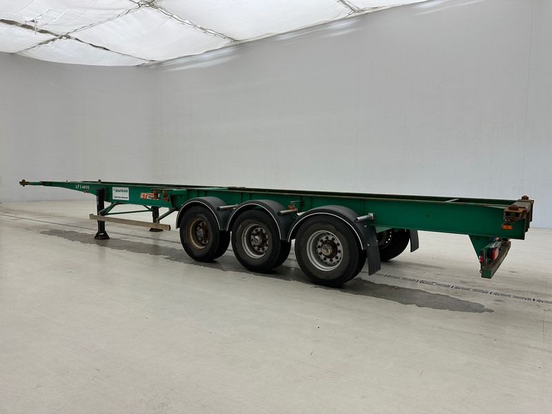 Containerbil/ Växelflak semitrailer Fruehauf Skelet 2 x 20-40 ft: bild 6