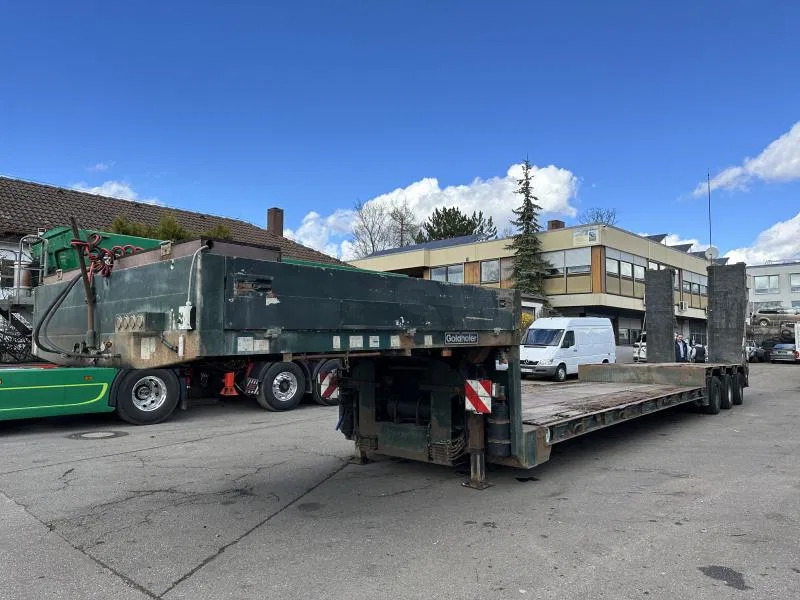 Semitrailer Goldhofer STZ -TL 3 -33/80 3-Achs TL 3x Lenk Rampen TÜV NEU! STZ -TL 3 -33/80 3-Achs TL 3x Lenk Rampen TÜV NEU!