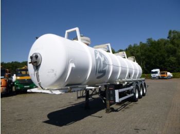 Tanktrailer för transportering kemikalier Guhur Chemical ACID tank inox 24.6 m3 / 1 comp: bild 1