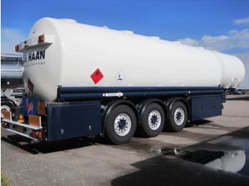 Tanktrailer Hendricks, Goch 47.100 L., 5 comp. + PUMP, FUEL TANKER, 2004: bild 1