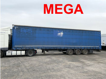 Kapell semitrailer Kögel Mega 3 m Innenhöhe 3 Achs Planenauflieger