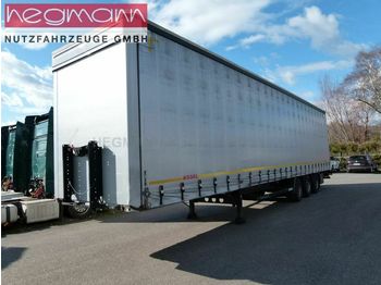 Kapell semitrailer Kögel S24-1, Megatrailer, SAF-Scheibe, Hubdach, dE