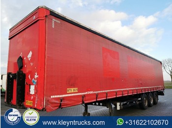 Kapell semitrailer Kögel SAF AXLES SIDE BOARD hard houten vloer