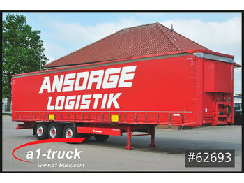 Kapell semitrailer Krone SD Paper Liner, Joloda mit Keile, SAF