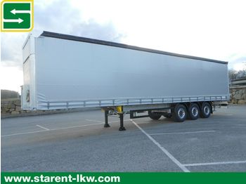 Kapell semitrailer Schmitz Cargobull Tautliner, Hubdach, Liftachse, XL+Getränke Zert.