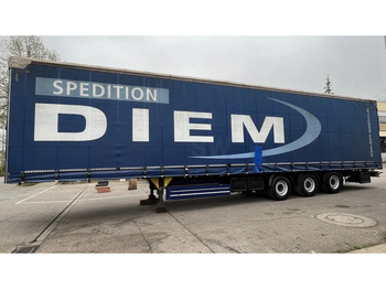 Kapelltrailer Berger 2 x MEGA LIGHT Tautliner Hubdach TÜV NEU!  Liftach 2 x MEGA LIGHT Tautliner Hubdach TÜV NEU! Liftachse