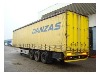 Flandria SCHUIFZEIL / VAST DAK 3-AS - Kapelltrailer