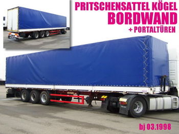 Kögel SN 24 / EDSCHA ZOLL / PORTALTÜREN - Kapelltrailer