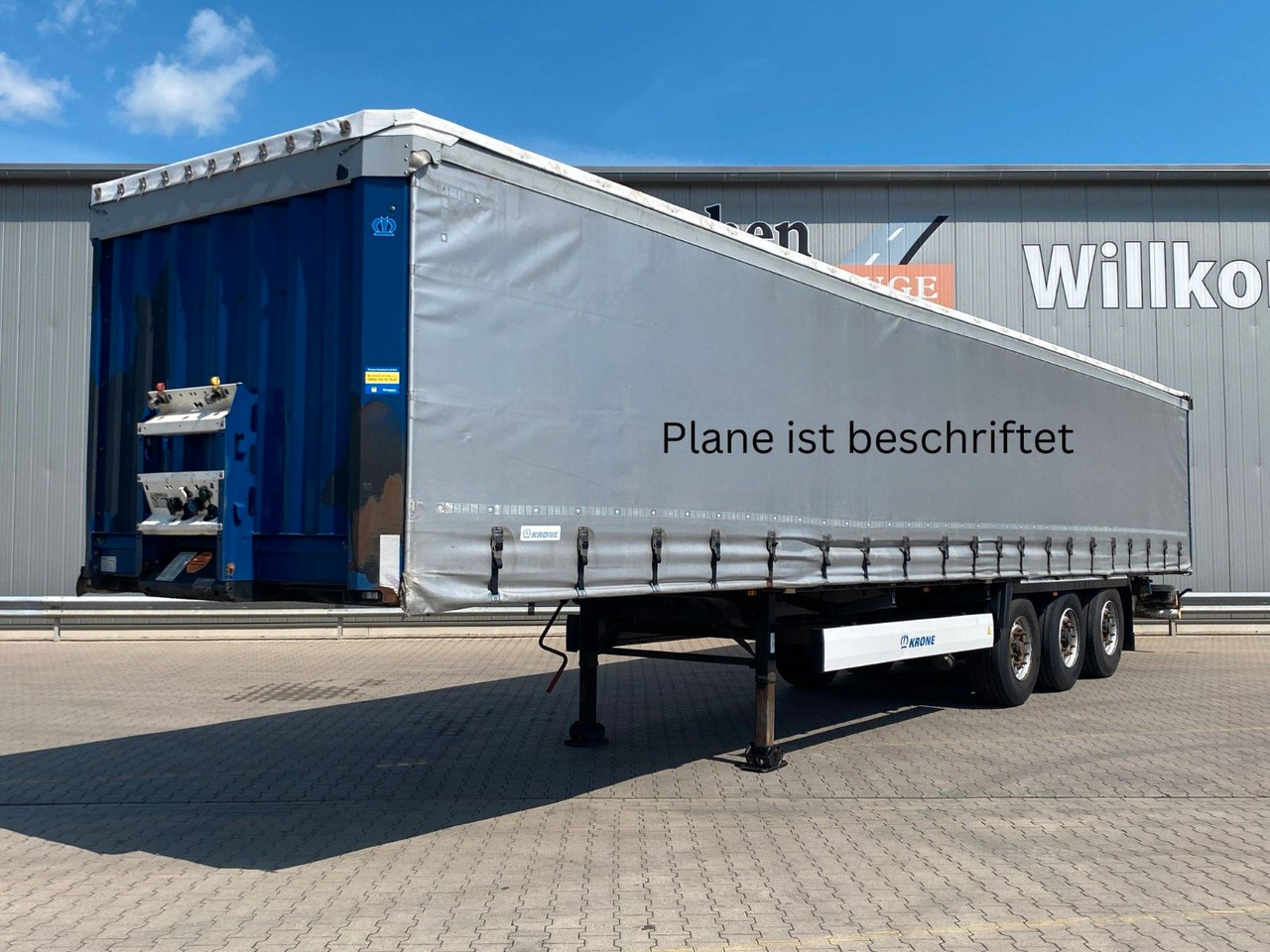 Kapelltrailer Krone SD | Edscha*Schiebegardine*Luft-Lift*EBS*BPW