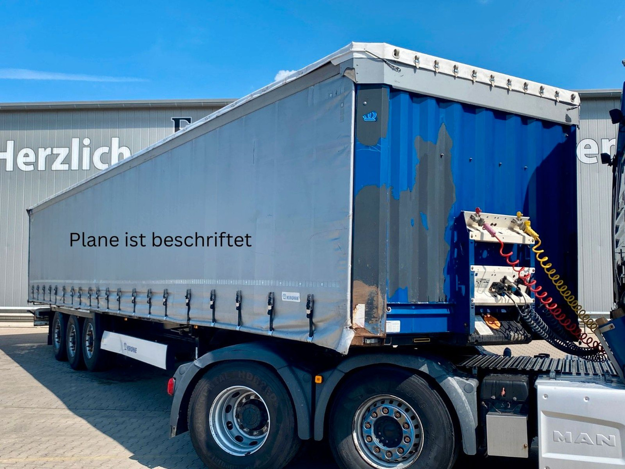 Kapelltrailer Krone SD | Edscha*Schiebegardine*Luft-Lift*EBS*BPW