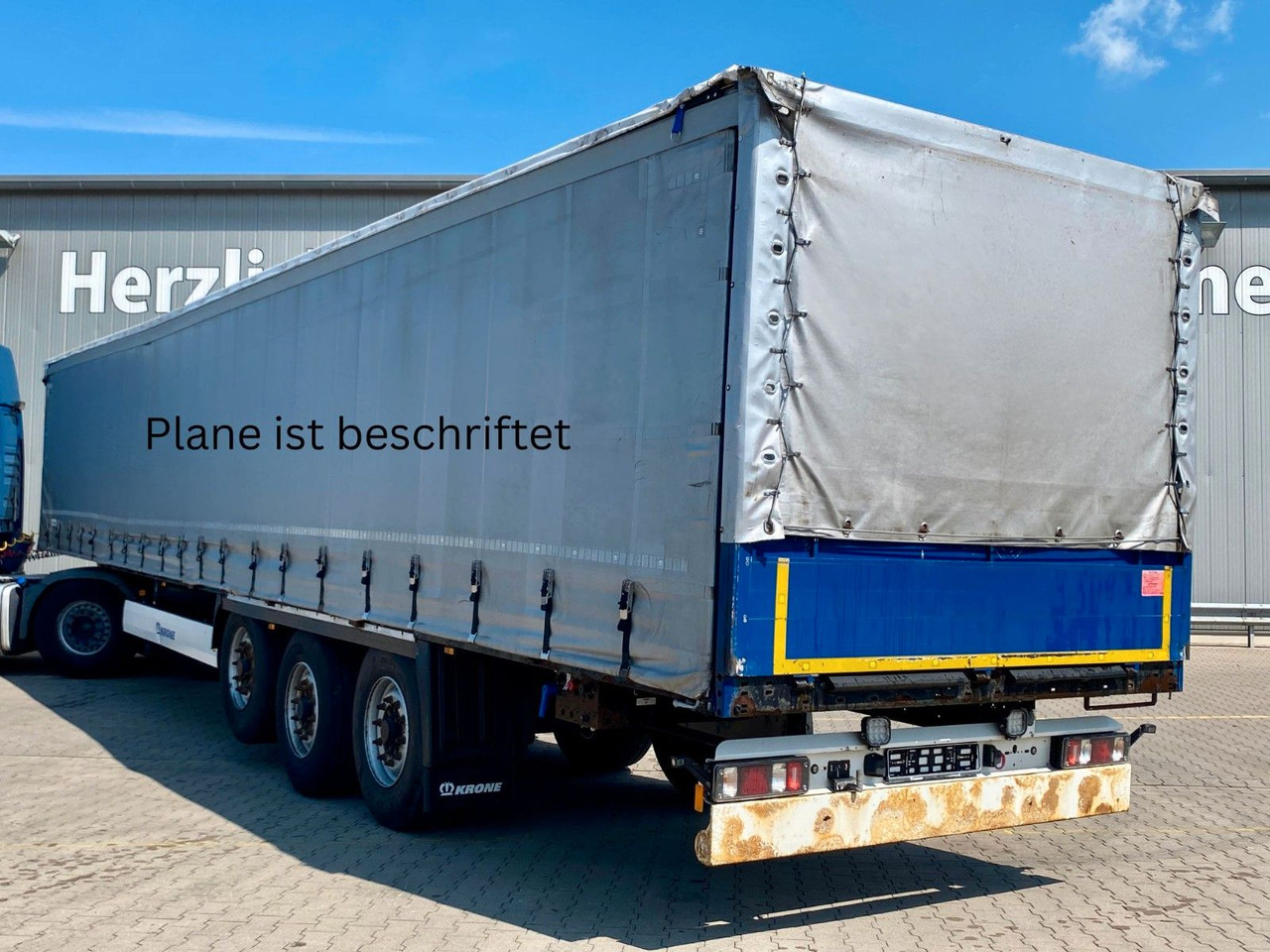 Kapelltrailer Krone SD | Edscha*Schiebegardine*Luft-Lift*EBS*BPW