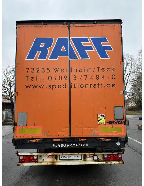 Kapelltrailer Schwarzmüller 3-Achs Tautliner 3-Achs Tautliner Schiebeplane Edscha Liftachse