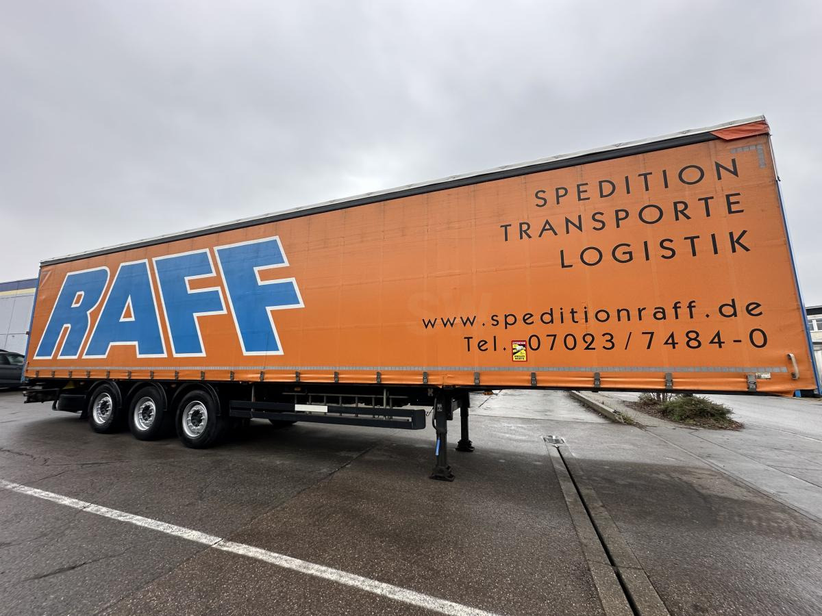 Kapelltrailer Schwarzmüller 3-Achs Tautliner Schiebeplane Edscha Liftachse