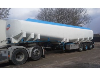 Tanktrailer för transportering bränsle Kässbohrer 40000 L ADR Tanktrailer Fuel Petrol Diesel, 7,5 mm Alu: bild 1