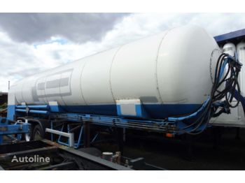 Tanktrailer för transportering gas Kroll CO2, Carbon dioxide, gas, uglekislota: bild 1