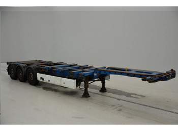 Containerbil/ Växelflak semitrailer Krone Polyvalent skelet 20-30-40ft: bild 2