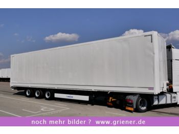 Skåp semitrailer Krone SD 27 / STAHLKOFFER TEXTIL / BPW / MEGA / 100 m³: bild 1