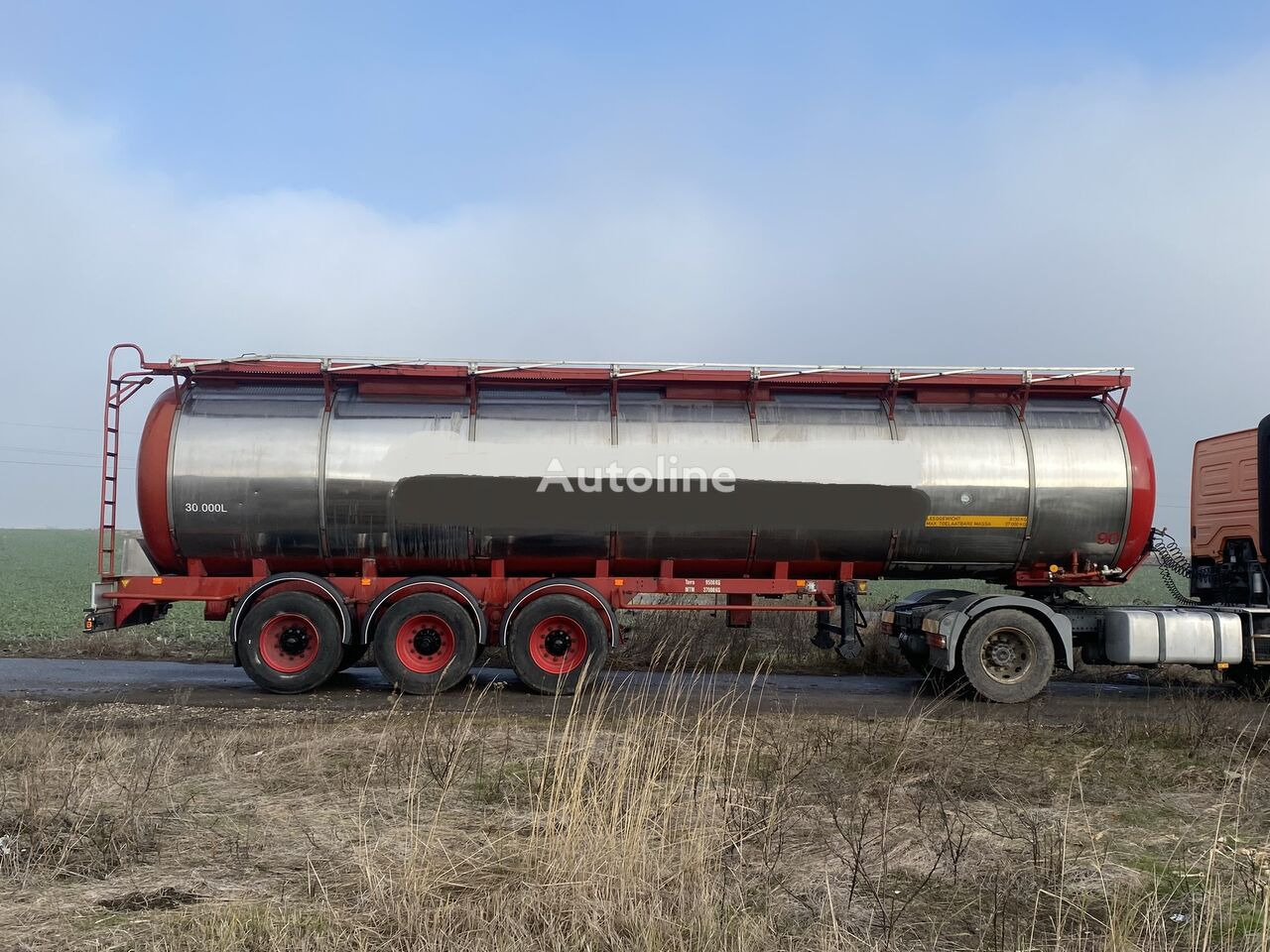 Tanktrailer för transportering livsmedel LAG cisterna - chimice - INOX ALIMENTAR - agricultura: bild 16