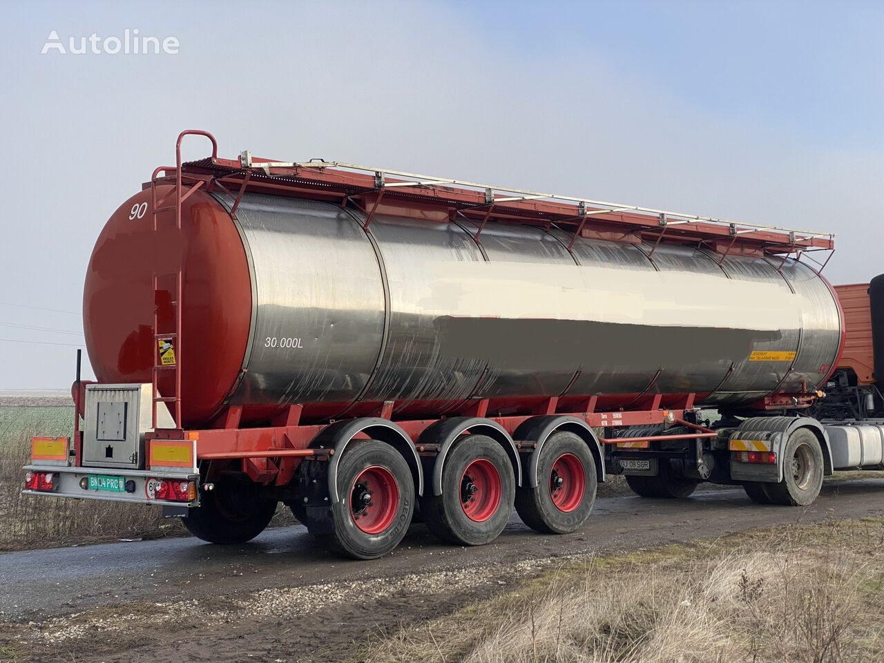 Tanktrailer för transportering livsmedel LAG cisterna - chimice - INOX ALIMENTAR - agricultura: bild 17