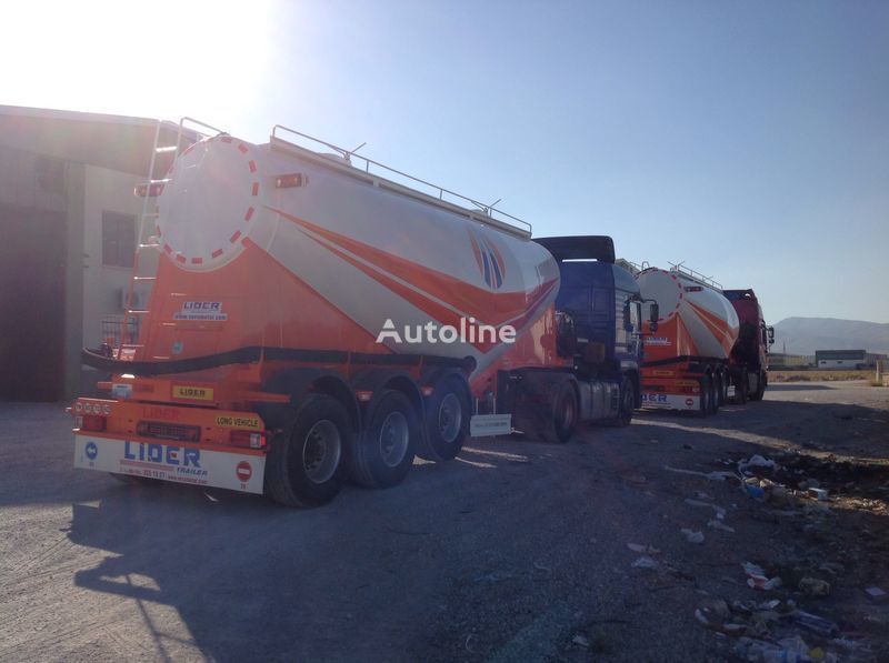 Ny Tanktrailer för transportering cement LIDER 2023 MODEL NEW CEMENT TANKER: bild 6