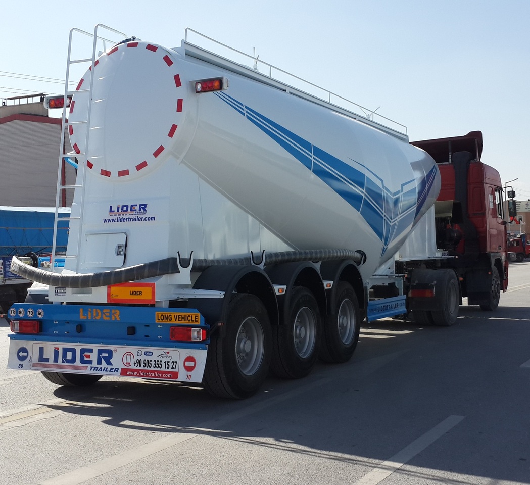 Ny Tanktrailer för transportering cement LIDER 2023 MODEL NEW CEMENT TANKER: bild 13