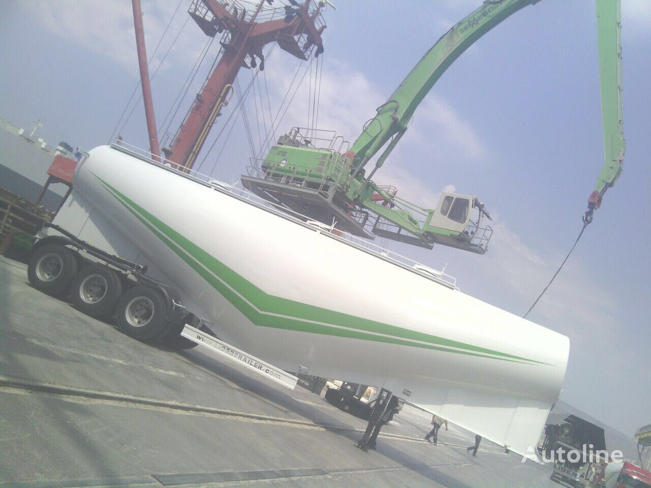 Ny Tanktrailer för transportering cement LIDER 2023 NEW 80 TONS CAPACITY FROM MANUFACTURER READY IN STOCK: bild 4