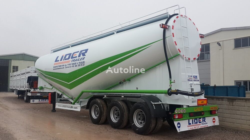 Ny Tanktrailer för transportering cement LIDER 2023 NEW 80 TONS CAPACITY FROM MANUFACTURER READY IN STOCK: bild 15