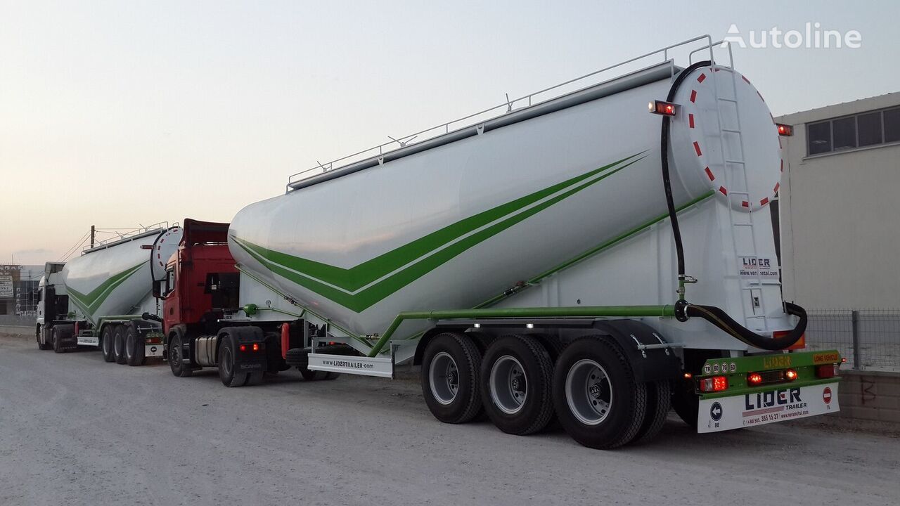 Ny Tanktrailer för transportering cement LIDER 2023 NEW 80 TONS CAPACITY FROM MANUFACTURER READY IN STOCK: bild 18