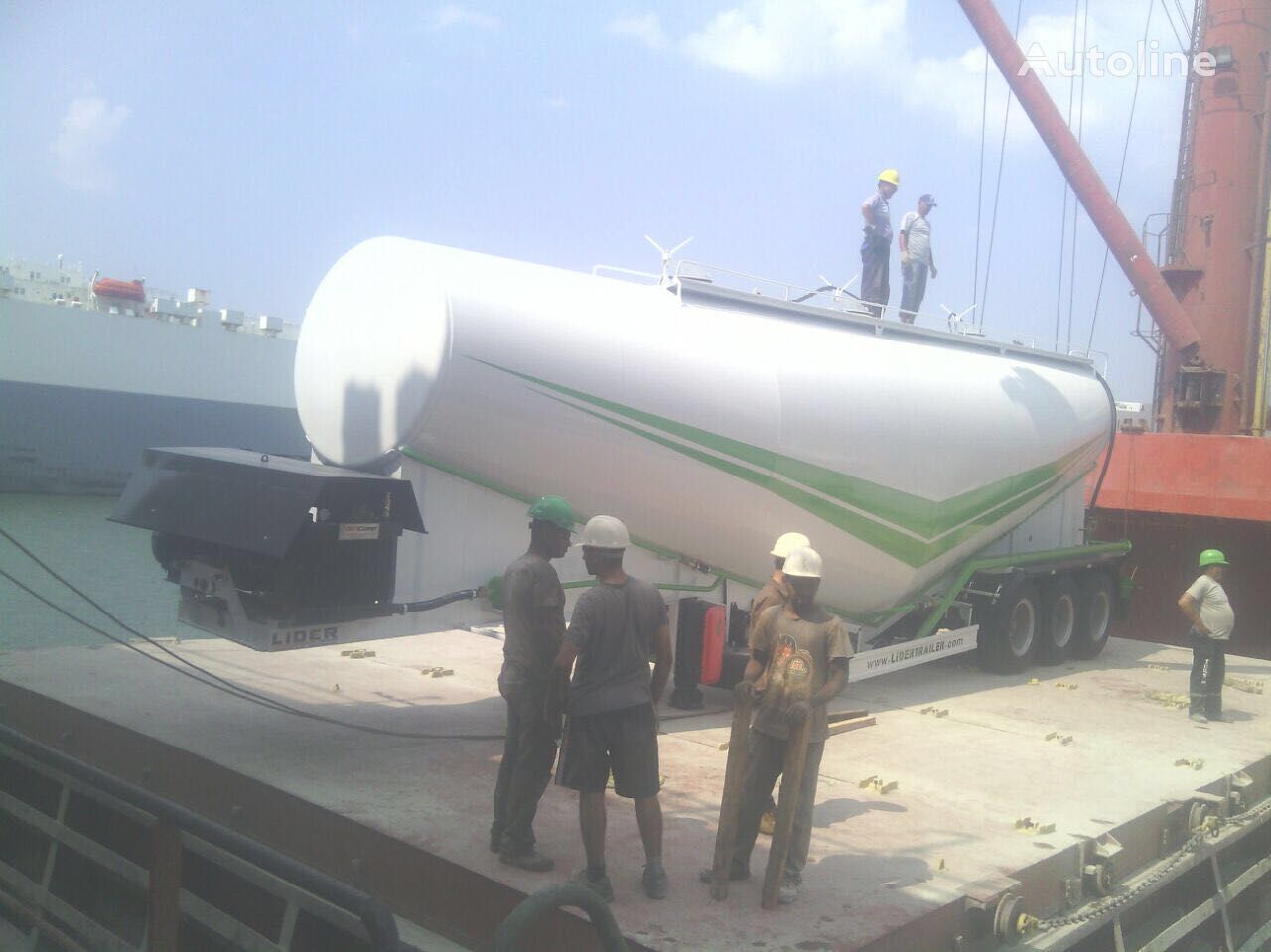 Ny Tanktrailer för transportering cement LIDER 2023 NEW 80 TONS CAPACITY FROM MANUFACTURER READY IN STOCK: bild 8