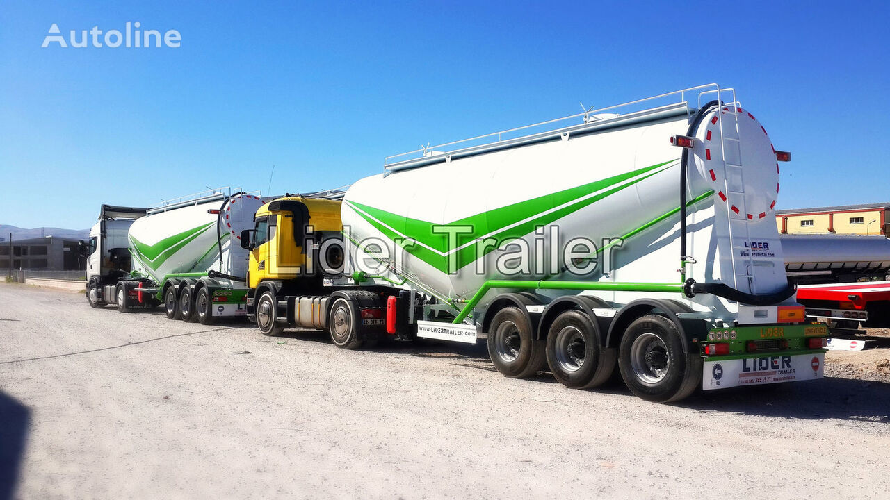 Ny Tanktrailer för transportering cement LIDER 2023 NEW 80 TONS CAPACITY FROM MANUFACTURER READY IN STOCK: bild 11