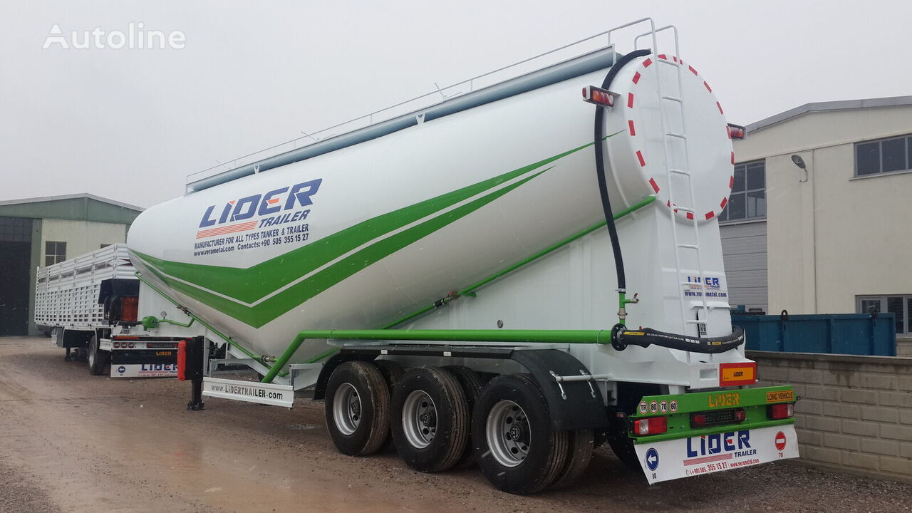 Ny Tanktrailer för transportering cement LIDER 2023 NEW 80 TONS CAPACITY FROM MANUFACTURER READY IN STOCK: bild 16